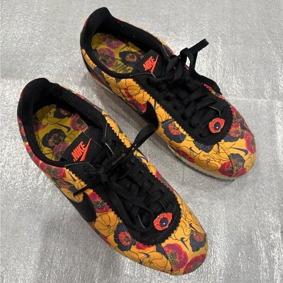 Nike Shoes - [US8]Nike Classic Cortez LX Floral Pack Gold Limited Collection Charm